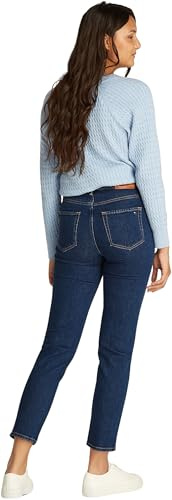 Tommy Hilfiger Damen Jeans Hose Slim Cigarette Ace High Waist