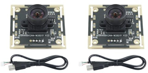 Jeenuuder OV9732 Kameramodul 1 MP 100 Grad 1280 X 720 USB, Freier Treiber, Einstellbare Kamera mit Manuellem und 0,5 M Kabel