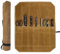 Sertay Sac Couteau, Rangement Couteaux Cuisine, Rouleau Couteau Chef Professionnel, Étui Toile Cirée Couteaux, Sac Rouleau Chef, Adapté à la Cuisine, Pêche, Chasse ou Barbecue (Kaki)