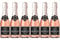 Nozeco Rose - Alcohol Free Sparkling Drink made from alcohol-removed Wine - Vegan - Piccolo - Case of 6 (6 x 0.20 L)