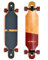 Apollo Longboard, Komplettboard mit Deck aus Bambus & Fiberglas, High-End Board mit ABEC 9 Kugellager, Flex 2 Longboards für Jugendliche und Erwachsene, Profi-Cruiser