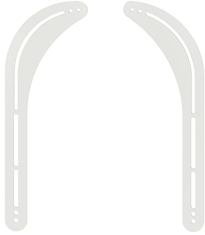 Intec brackets - White Sound bar speaker universal fit bracket suitable for mounting with 32 - 75 TVs