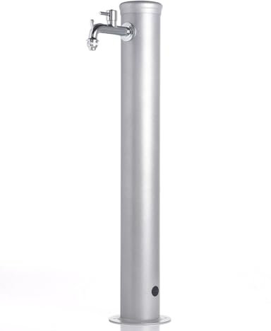 Gartenbrunnen mit Wasserhahn Belfer 42/AR Aluminium