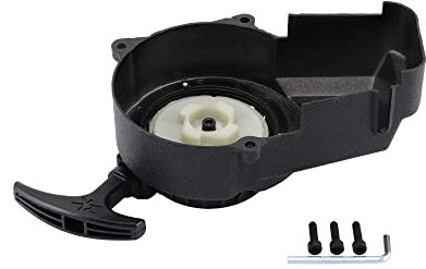 WOOSTAR Avviamento a Strappo Sostituzione per 47cc 49cc 2 Tempi Pit Bike ATV Quad Scooter Moped Nero