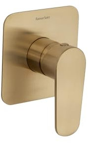 RAMON SOLER 361801SOC ALEXIA Grifo Empotrado de Lavabo 1 Vía Color Oro Cepillado S2