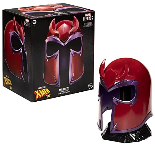 Marvel Legends Magneto Premium Roleplay Helmet, Adult Roleplay Gear
