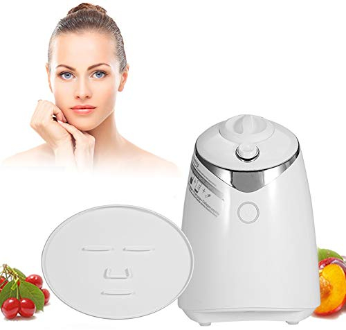 Gesichtsmaske Maschine, DIY Naturfrucht Gemüse Gesichtsmaske Maker Gesichtspflege Frische Kollagen Schönheit Maschine SPA Hautpflege für Handbrust Hand Neck Skin Care (EU-Stecker)