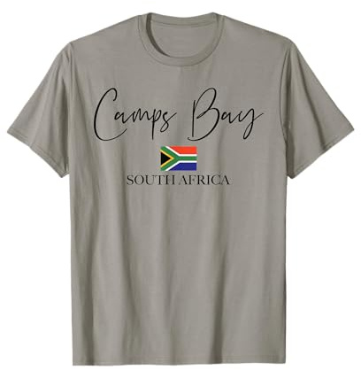 Western Cape Flagge Vacation – Island Camps Bay T-Shirt