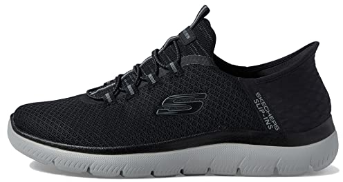 Skechers Summits High Range, Zapatillas Hombre, Negro, 44 EU