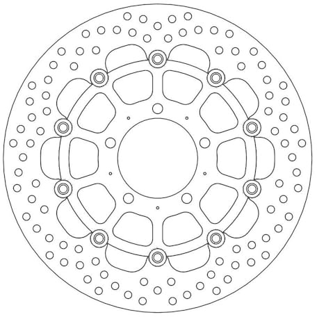 BRAKE DISC HALO FLOAT FT