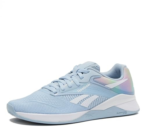 Reebok Nano X4, Zapatillas Mujer, Calzado Azul Pálido Blanco Azul Pálido, 39 EU