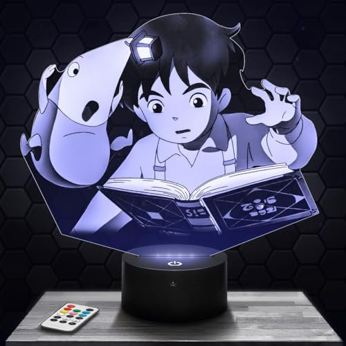 Lampe Ni no K deko Zimmer Junge Lampe 3D Ni no K objekt Gaming Gamer Videospiele Geschenk gedämpftes Licht Nachtlicht deko Büro. Eigenartig Geschenk Weihnachten Teenager