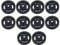 KJAOYU Pulley Wheel Bearing 90mm Universal,10PCS 90mm Universal Bearing Pulley Wheel for Cable Machine Gym Equipment Part Garage Door