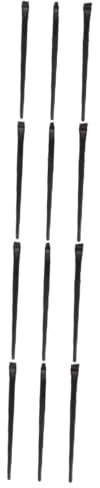 FOMIYES 12 Stk Eyelinerpinsel Augenbrauenpinsel für Teenager-Mädchen Make-up mit flachem Pinsel Make-up Pinsel kosmetikpinsel flacher Pinsel Eyeliner-Stift abgewinkelte Bürste