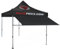 wasserdichte Markise für 3x3m Pavillon, 280x86 cm Sonnenschutz und Regenschutz aus robustem, PVC-beschichtetem Nylon, Leichte Montage, Schwarz,Ideal für Outdoor-Events, Märkte & Messen