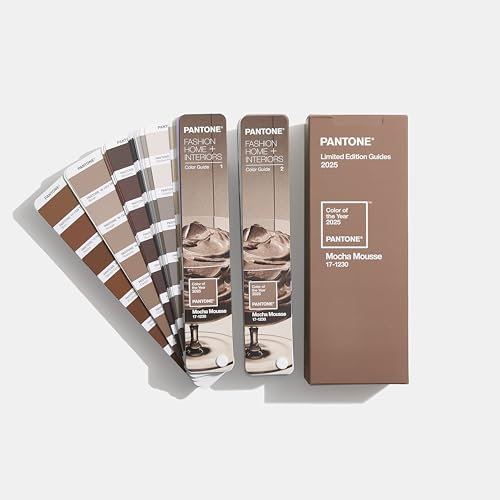 Pantone FHIP110C Fashion, Home + Interiors Color Guide Set (Color of the Year 2025 Edition) – Zwei handliche Farbfächer in chromatischer Anordnung