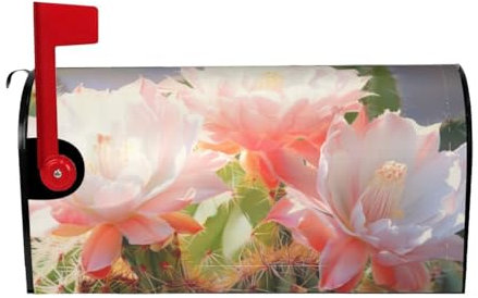 Acuarela Cactus Impresión Magnética Buzón Cubierta Navidad Invierno Decoración Estándar Tamaños Grandes