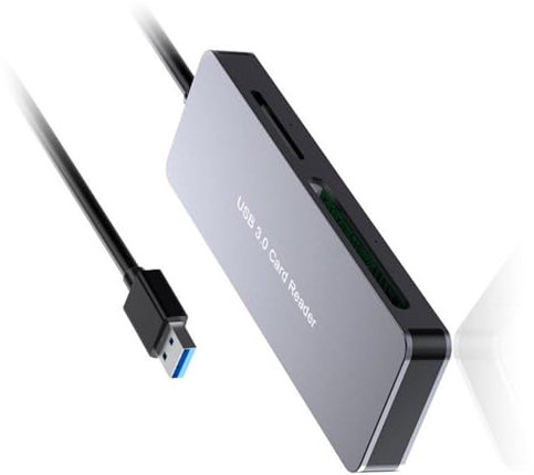 Adaptador de memoria, lector de tarjetas SDTF/MS/CFXD para dispositivo de teléfono