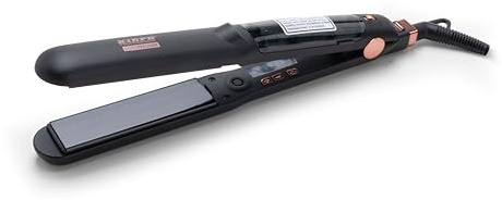 Kiepe 8294 Home Precision Steamglide Styler – Estilizador de vapor suave con placas de cerámica para un cabello liso, brillante y sin frizz – tecnología de vapor, temperatura variable