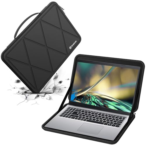 Smatree M87 Hard Protective 15.6 inch Laptop Sleeve Case for HP/ACER | Compatible for HP Chromebook 15at/15a, for ACER Aspire 3D 15/Aspire 1/3, for Nitro V 15 (X8281)