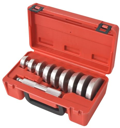 vidaXL Druckstücksatz 10 STK. Alu Austreiber Eintreiber Lagerbuchsen Simmering