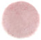 Fenteer Winter Kunstfell Sitzpolster Sitzkissen Stuhlkissen Bodenkissen Plüschmatte Auflage Teppich, Rosa 40 cm