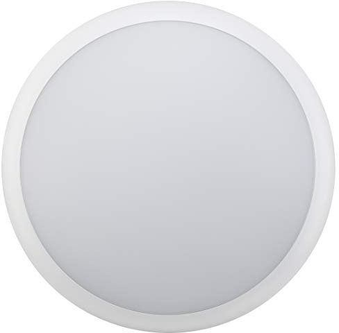 Luceco LED Sierra Bulkhead 33 cm, 24 Watts, Emergency Driver and Microwave Sensor, White