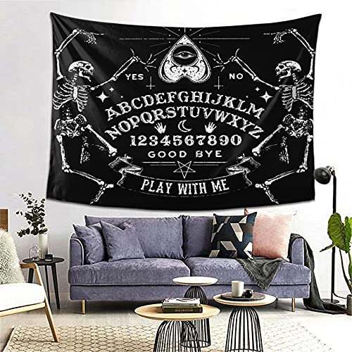Tidyki Ouija Wandteppich, Vintage, magisch, zum Aufhängen, für Wohnzimmer, Schlafzimmer, Wohnheim, 152 x 203 cm