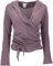 GURU SHOP, Camicia a Portafoglio, Maglione in Maglia di Cotone, Giacca a Portafoglio, Rosa Antico, Dimensione Indumenti:S (36), Maglioni, Felpe a Maniche Lunghe