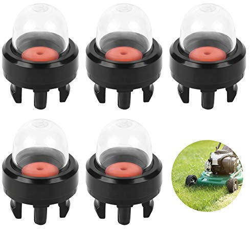 General Snap-in Primer Fuel Bulb 5Pcs Carburetor Oil Bubble, Replacement Primer Bulb for Stihl Weed Eater McCulloch Ryobi Echo (3200, 3210)