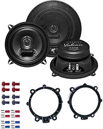 Hifonics VX52 Auto Lautsprecher Boxen 300 Watt 13 cm 2 Wege Koax passend für Mercedes Vito (W639) ab 2003 Türen Front