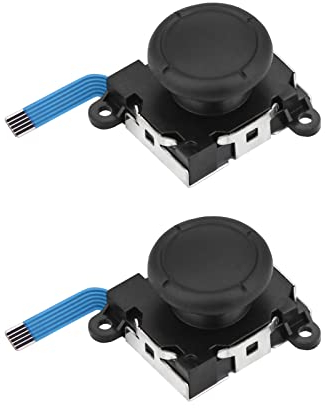 Repair Kit for Joycon Drift Joystick 2 Pack,Ancable 3D Analog Joy Stick Replacement for Joy Con Controller