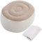 Joyzan Aufblasbarer Hocker, tragbarer Camping-Ottoman-Fußhocker, PVC, waschbarer, aufblasbarer Stuhl für Sport im Freien, Büro, Klassenzimmer, Camping, Terrasse