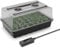 AC Infinity Heavy-Duty Humidity Dome with Full Spectrum LED Grow Light Bars, Samsung LM301H EVO Diodes, Drip Tray, 5x8 Cell Seedling Tray, 3mm Thick Dome and Vented Extension Panels, for Seed Starting