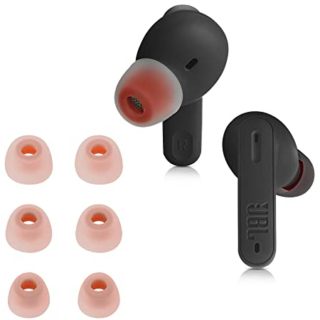 kwmobile 6X Polster kompatibel mit JBL Tune 230 NC TWS / T230NC - 3 Größen - Silikon Ohrstöpsel In-Ear Kopfhörer