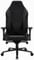 Subsonic - Fauteuil gamer Apollon classic black metal, chaise gaming Noir Taille XL