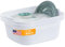 Tribello 2-Pack Dish Pans for Kitchen Sink, Plastic Tub Dishpan Wash Basin and Foot Bath for Soaking Feet, Wash Bucket for Washing and Storage Cleaning Supplies - 12 Quarts - Heavy Duty - (White)