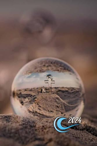 MEER MOTIV - 2024: Planer 2024 ca. A5 Terminplaner Terminkalender Tagesplaner 1 Tag auf 1 Seite auch Samstag Sonntag !, Kalender ab Januar 2024 bis ... mit Ostsee Nordsee Motiv Cover