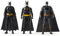 DC Comics Ultimate Batman Set mit 3 Batman Figuren (10cm) aus den Filmen Batman Returns, The Dark Knight und Batman v. Superman. Ab 3 Jahren