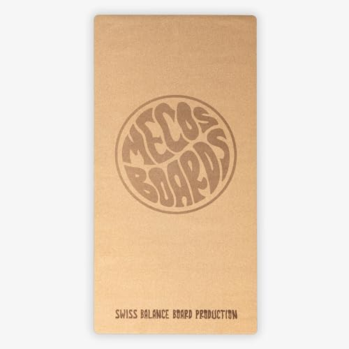MECOS BOARDS - Balance Board & Yoga Kormatte aus natürlichen Materialien - Keine Rümpfe & kein Verrutschen bei Workouts aller Art
