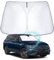 WEIPIN Parasol Compatible con V W Ti-guan 2 2017-2023 Parasol de Coche para Parabrisas Delantero para Seat Ta-rraco 2019-2023 Accessori con refrigeración Anti UV, protección Interior
