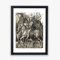 Spiffing Prints Albrecht Durer – Ritter Tod und der Teufel – Wanddruck – Home Decor Art – Giclée-Poster – nur Druck – extra groß