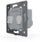 LIVOLO VL-FC2D2-2G - Interruptor de luz táctil (2 unidades, intensidad regulable), color blanco