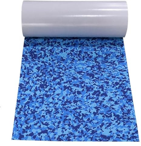 MMDXDLX Tapis de Sol pour Yacht Tapis de Piscine en Mousse EVA Autocollant for Pont de Bateau(Blue)