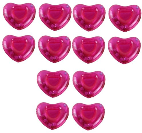 Hohopeti Lot De 3 Porte-Boissons Gonflables Stables en PVC pour Fêtes (4 Pièces X 3)