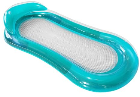 150x57cm Luftmatratze Pool Erwachsene, Luftmatratze Wasser, Wasser Hängematte, Pool Hängematte, Pool Schwimmmatratze, Aufblasbare Matratzes Pool, Wassersitz Aufblasbar, Pool Sitz Aufblasbar