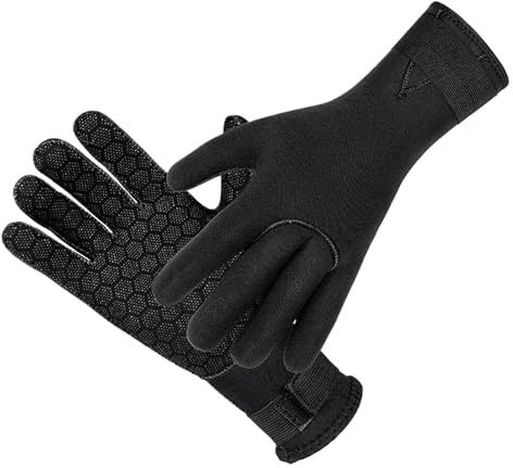 Jubilofex Surf Gloves | Insulated 3mm Versatile for Freediving Equipment - for Water Sports | Paddling Kayak Canoe Underwater Fishing Skiing Swimming Sailing