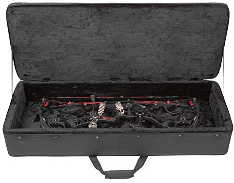 SKB Hybrid Small Black Bow Case, 600 Denier Nylon, 4 External Pockets, Padded Shoulder Strap, Plush EPS Inserts (2SKB-SC4115)