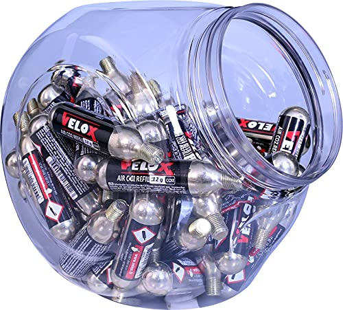 Velox Cartouche CO2 12g (Bocal de 50) - 12g, Bocal x50