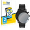 BROTECT (2 Stück Schutzfolie für Fossil Q Explorist HR (4.Gen) Displayschutz Folie Ultra-Klar